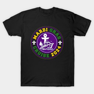 Mardi Gras Cruise 2024 T-Shirt